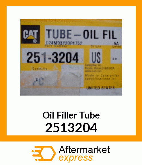 OIL FILLER TUBE 2513204