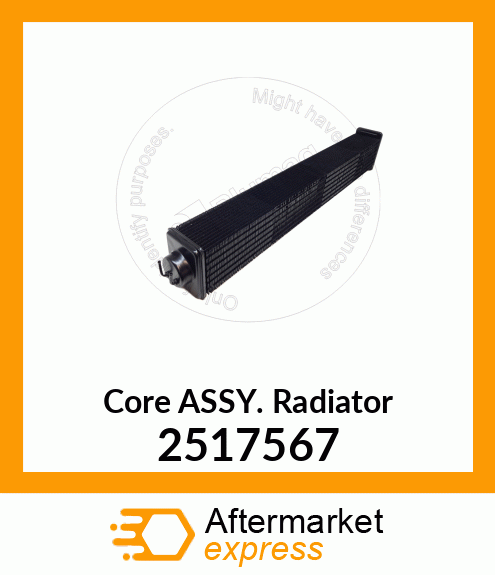 Core ASSY. Radiator 2517567