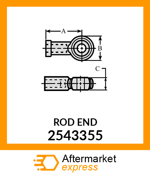 ROD END 2543355