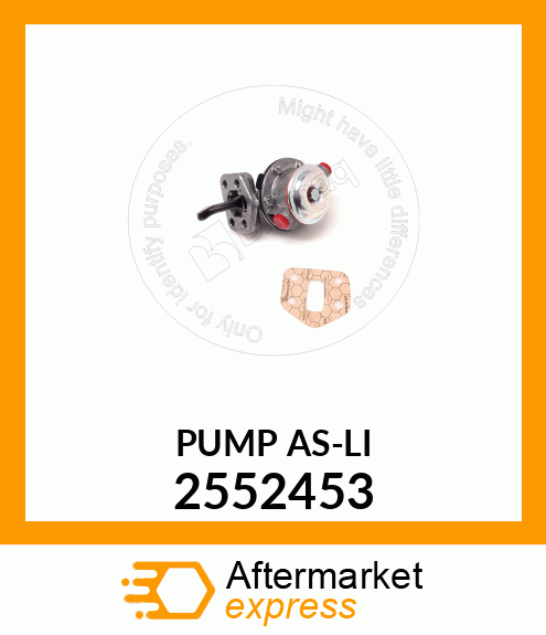 PUMP AS-FUEL PRIMING 2552453