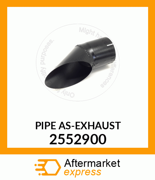 PIPE AS-TAIL 2552900