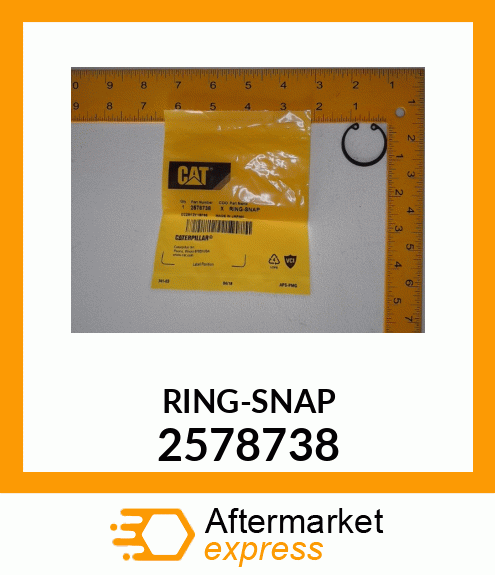 RING, SNAP-PIST 2578738