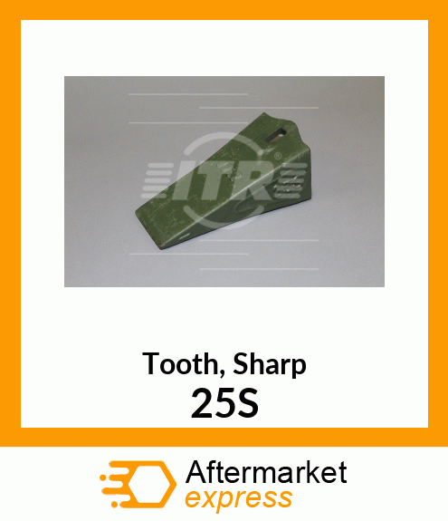 Tooth, Sharp 25S