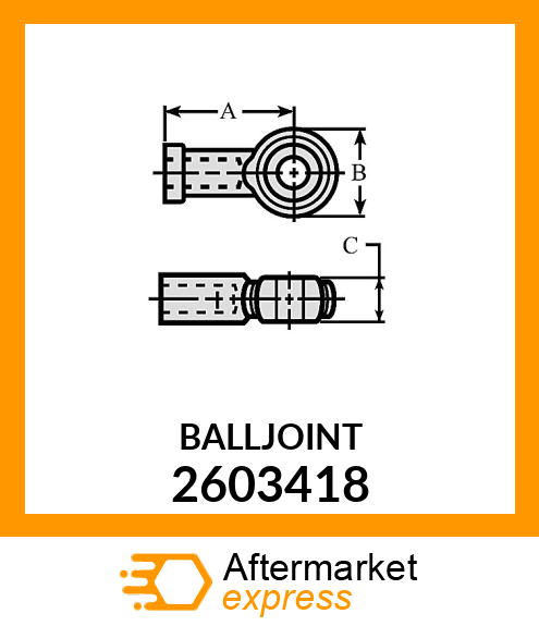 BALLJOINT 2603418