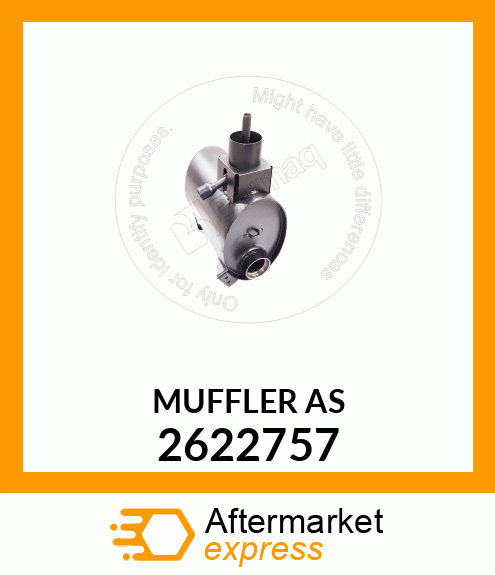 MUFFLER ASSY 2622757