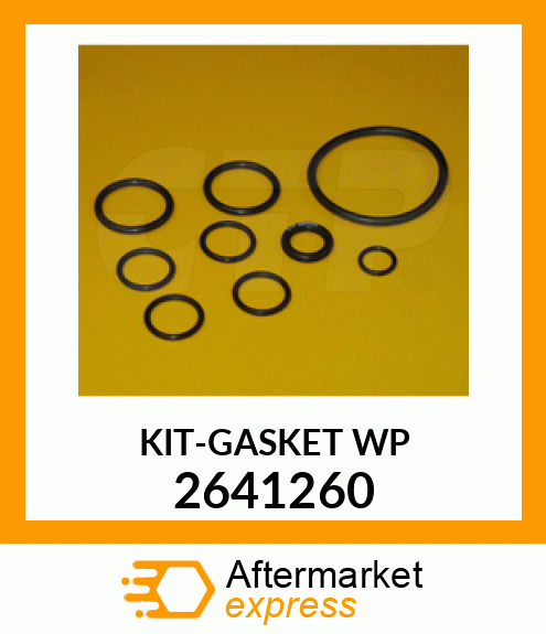 GASKET KIT WTRPMP 3116 2641260