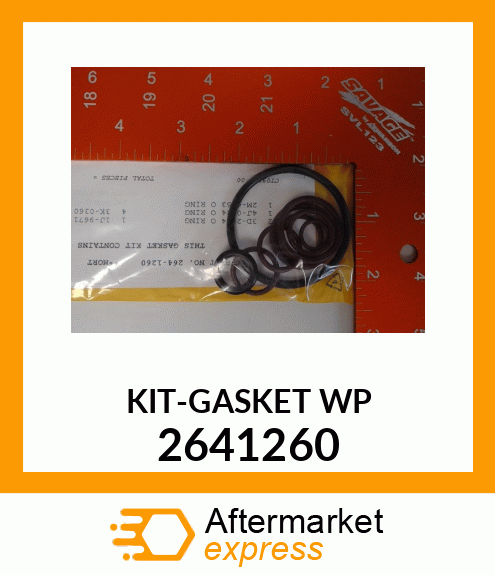 GASKET KIT WTRPMP 3116 2641260