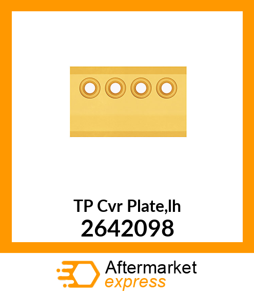 TP Cvr Plate,lh 2642098