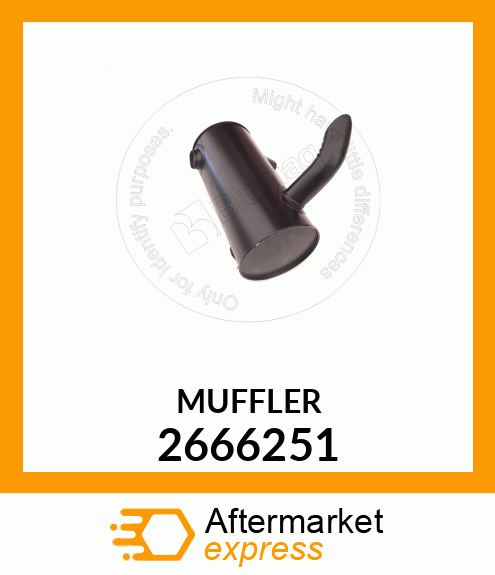 MUFFLER 2666251