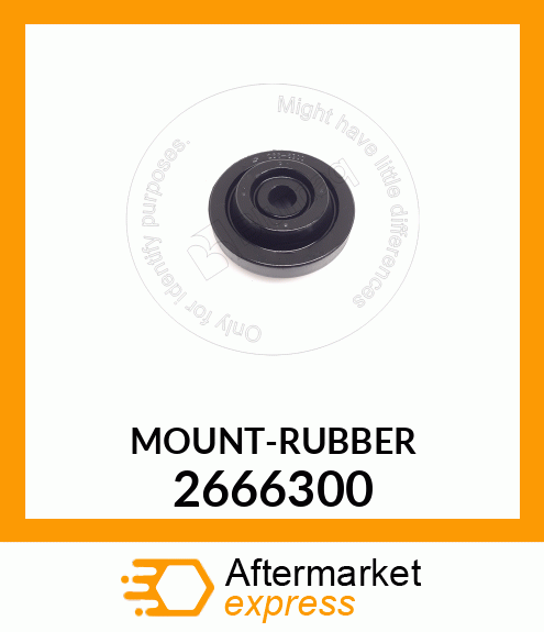MOUNT-RUBB 2666300