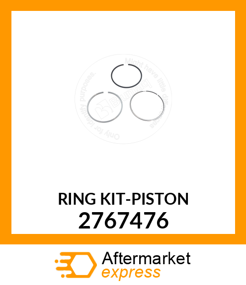 RING KIT PISTON 2767476