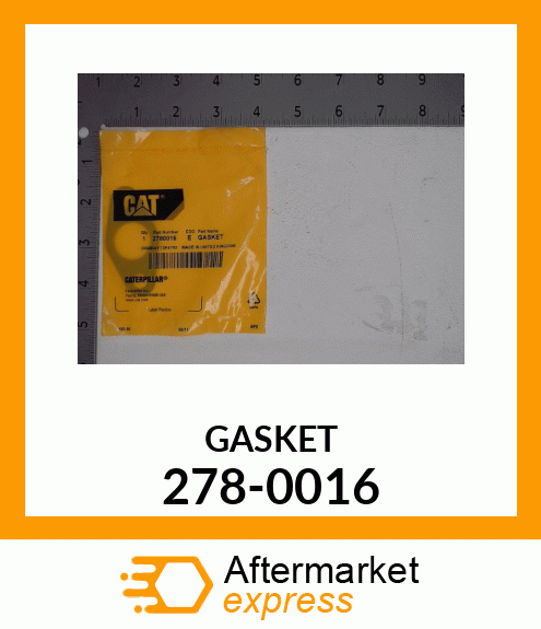 GASKET 278-0016