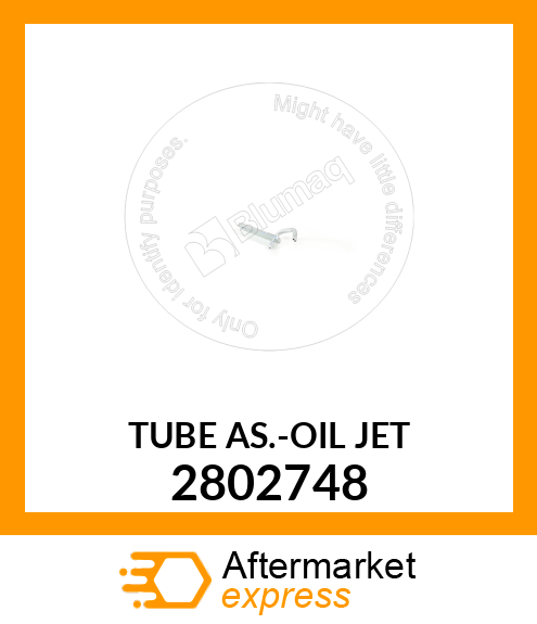 TUBE AS.-OIL 2802748