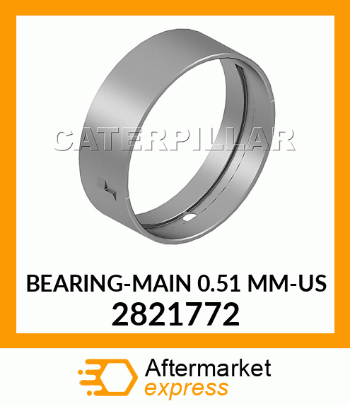 BEARING, MAIN 2821772