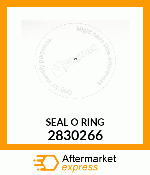 SEAL O RING 2830266