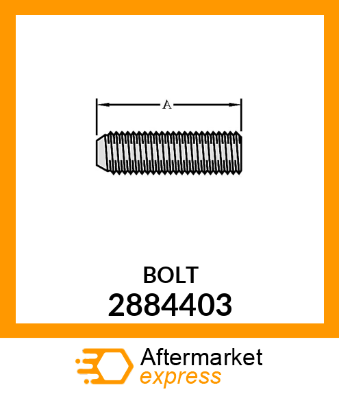 BOLT 2884403