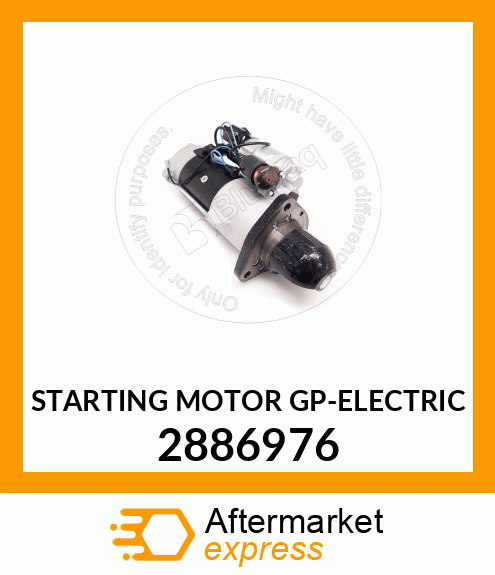 STARTING MOTOR GP-ELECTRI 2886976