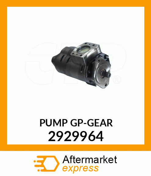 PUMP GP-GEAR 2929964
