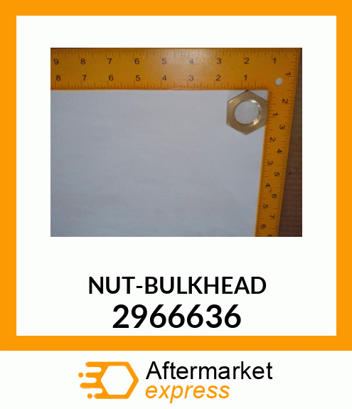 NUT-BULKHEAD 2966636