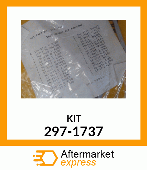 KIT-GASKET-F 297-1737