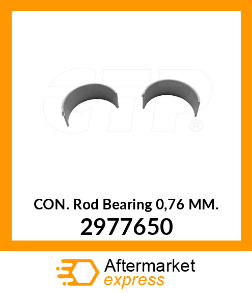 CON. Rod Bearing 2977650