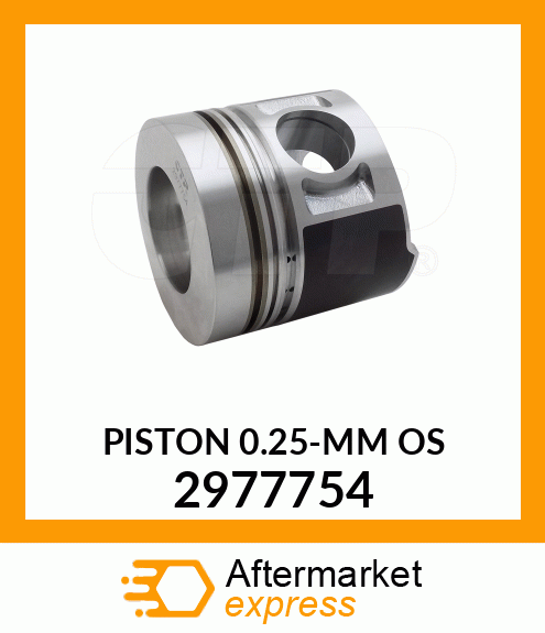 PISTON BODY W/O 2977754