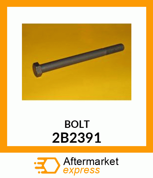 CAP SCREW 2B2391