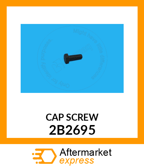 CAP SCREW 2B2695