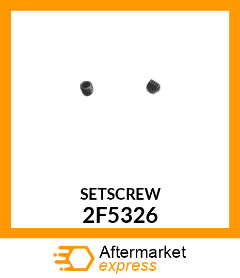 SETSCREW 2F5326