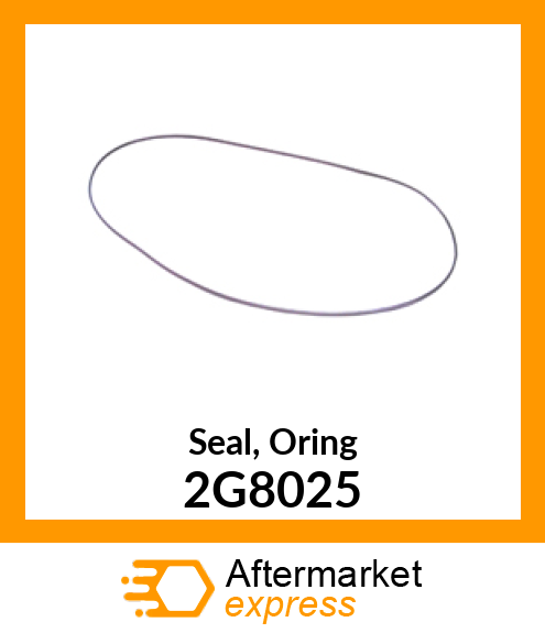 Seal, O'ring 2G8025