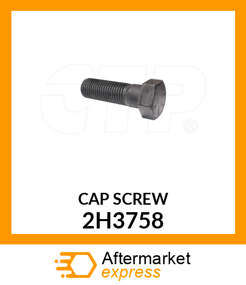 CAPSCREW 2H3758