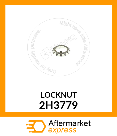 LOCKNUT 2H3779