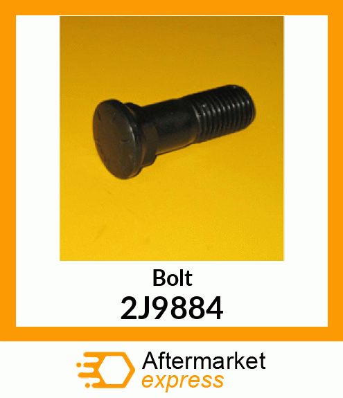 PLOW BOLT - 1 X 3-1/4 UNC NUT 2J35 2J9884