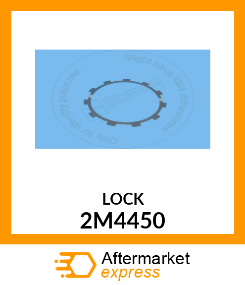 LOCK NUT 2M4450