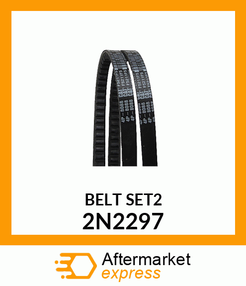 BELT SET(2) 2N2297