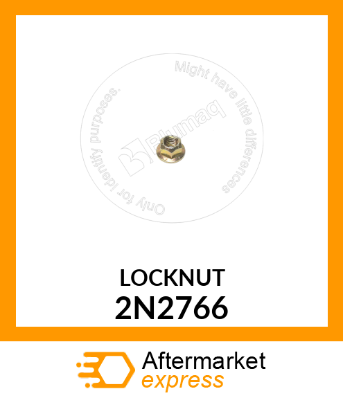 LOCK NUT 2N2766