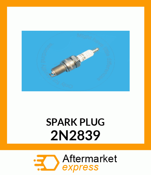 PLUG SPARK 2N2839