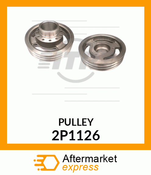 PULLEY, CRANKSHAFT D3 2P1126