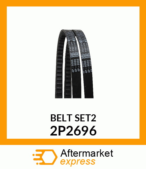 BELT SET(2) 2P2696