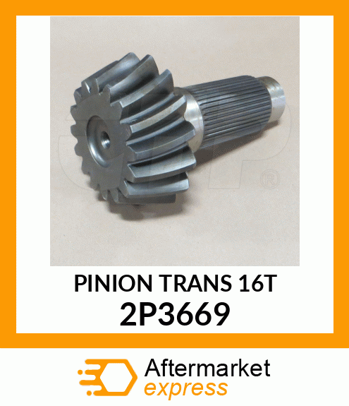 PINION 2P3669