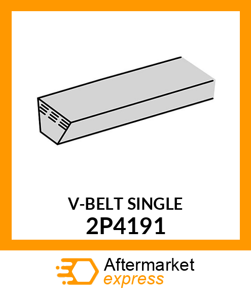 V-BELT SINGLE 2P4191