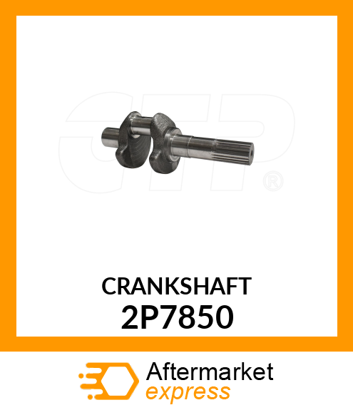 CRANKSHAFT 2P7850