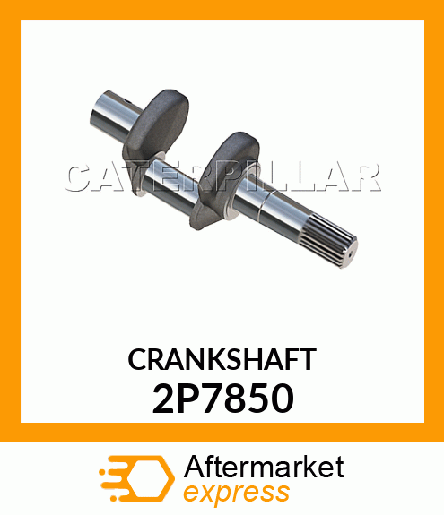 CRANKSHAFT 2P7850