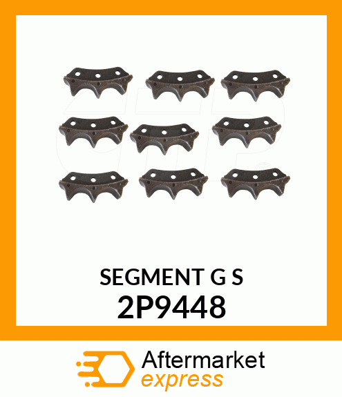 SEGMENT G (9PCS) 2P9448