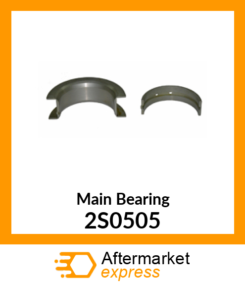 Main Bearing 2S0505