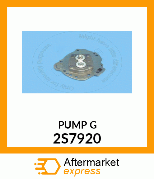 PUMP G 2S7920