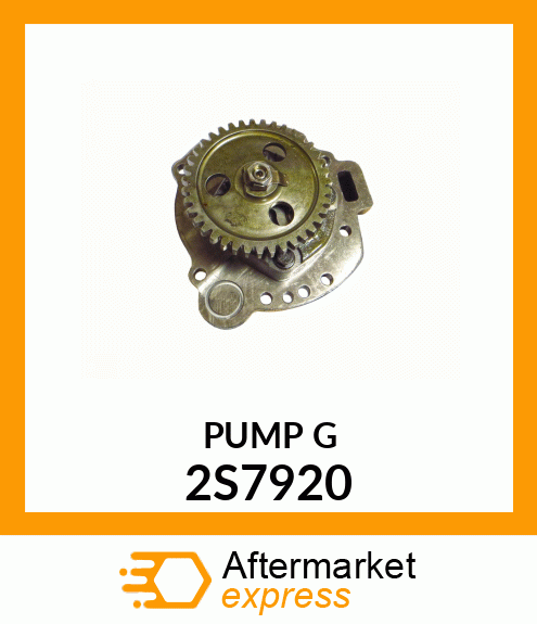 PUMP G 2S7920