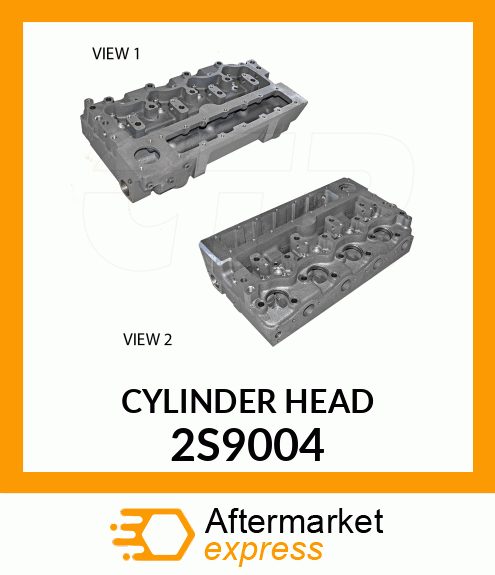 CYLINDER HEAD (LOADED) D330 2S9004