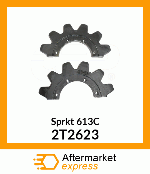 613B SPROCKET 12T 8BH 5/8 2T2623