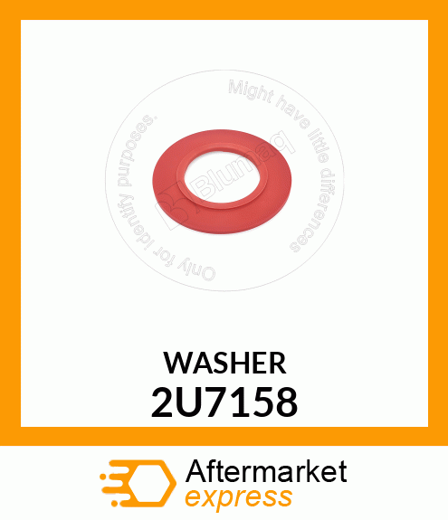 WASHER 2U7158